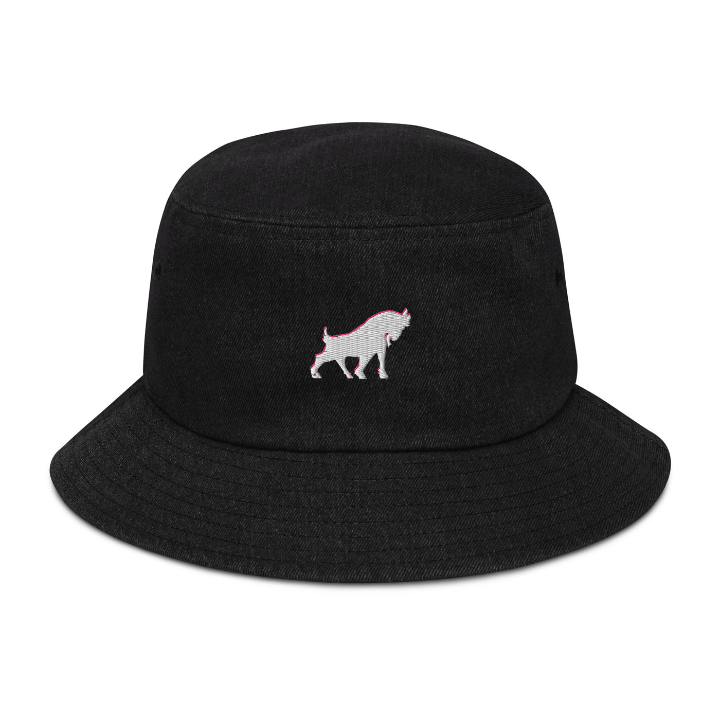 GOAT Bucket Hat (Black Denim)
