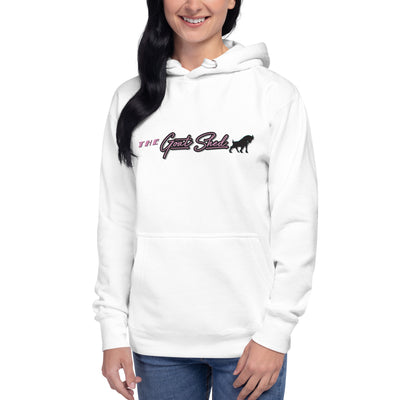 Goat Shed Unisex Hoodie (White)