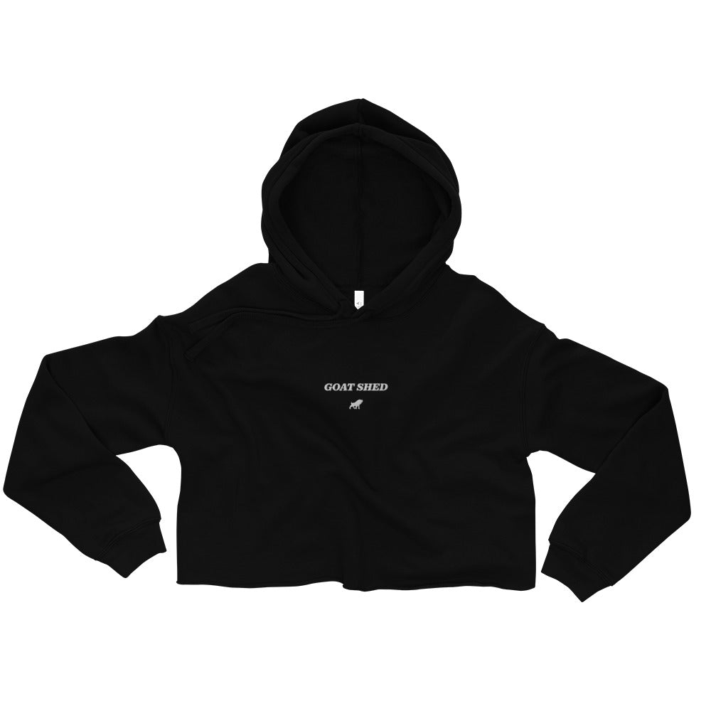 Goat Shed Cropped Hoodie