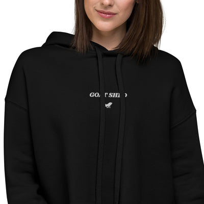Goat Shed Cropped Hoodie