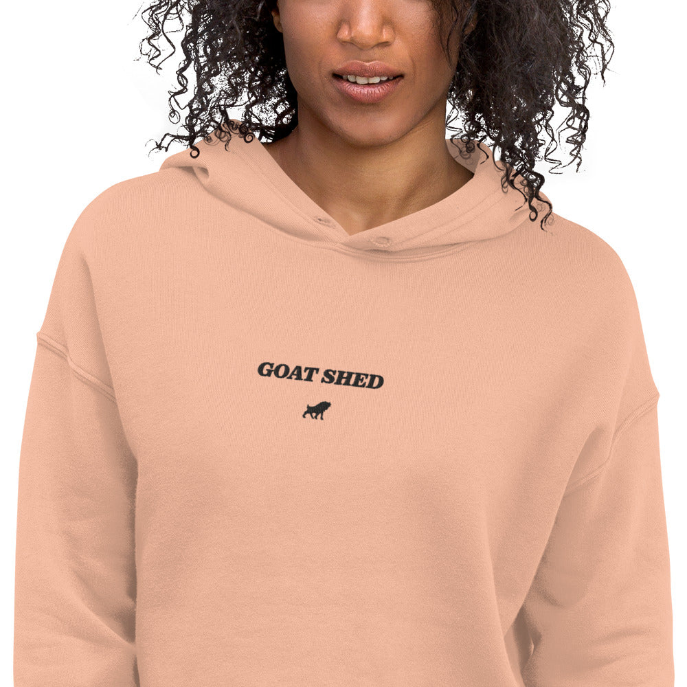 Goat Shed Cropped Hoodie